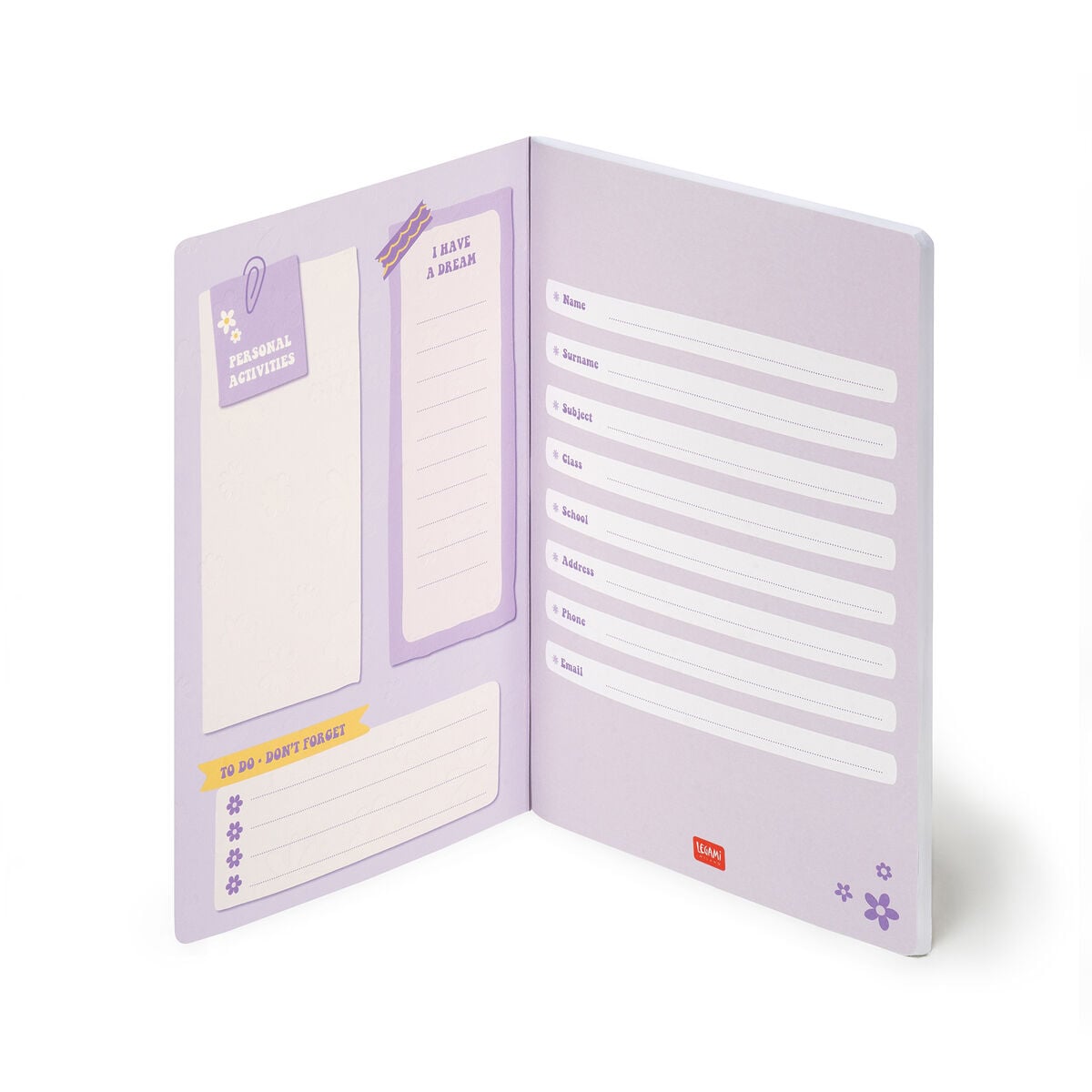 Exercise Book - Cahier A4 - Lignage 8 mm - Daisy