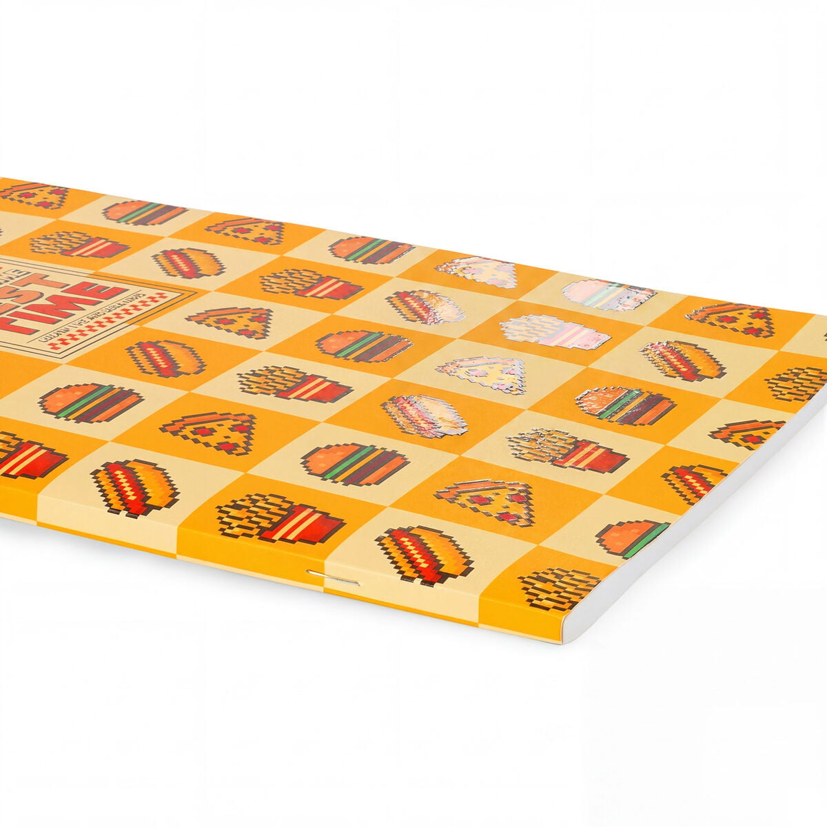 Exercise Book - Cahier A4 - Lignage 8 mm - Food Pixel