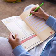 Exercise Book - Cahier A4 - Lignage 8 mm - Food Pixel