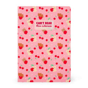Cahier d'exercices - Cahier A4 - Petits Carreaux 5 mm - Cerises d'ours en peluche