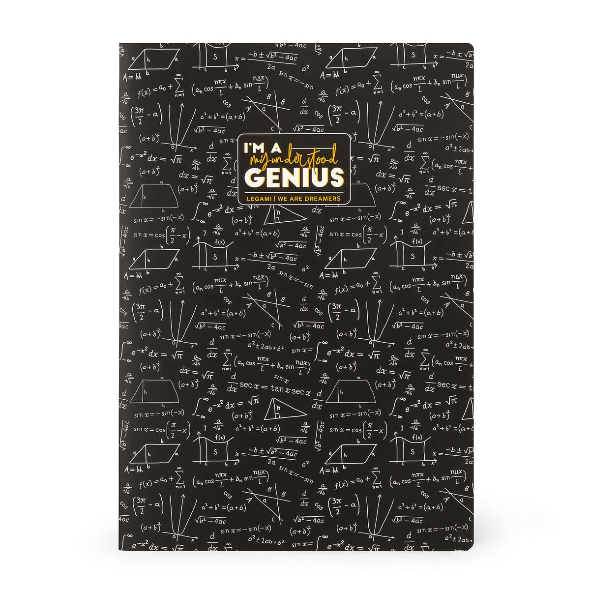 Cahier d'exercices - Cahier A4 - Petits Carreaux 5 mm - Genius