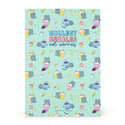 Cahier d'exercices - Cahier A4 - Petits Carreaux 5 mm - Thé à bulles de chat