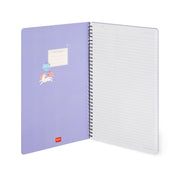 Cahier Ligné A4 à Couverture Rigide Illustrée - Unicorn - Avec Spirale