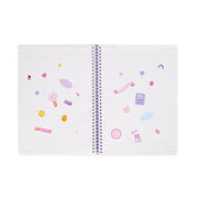 Cahier Ligné A4 à Couverture Rigide Illustrée - Teddy Bear - Bloc-mémo - Avec Spirale