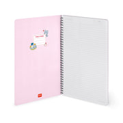 Cahier Ligné A4 à Couverture Rigide Illustrée - Kitty - Bloc-mémo - Avec Spirale