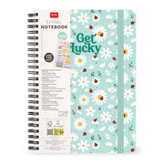 Cahier Ligné A4 à Couverture Rigide Illustrée - Ladybug - Bloc-mémo - Avec Spirale