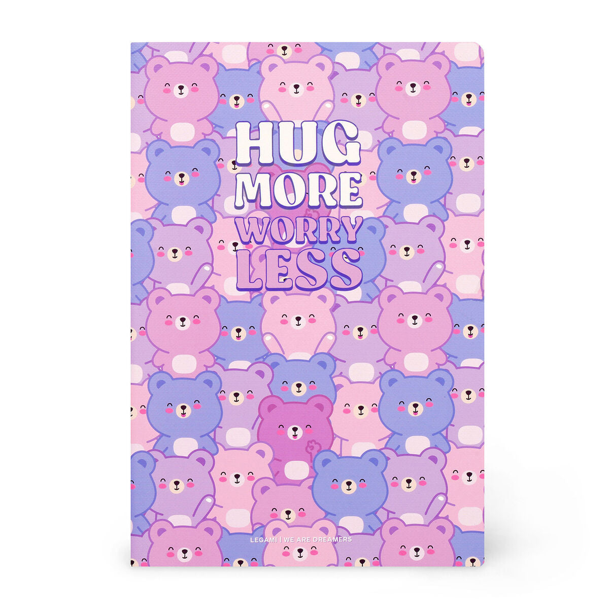 Cahier Ligné A5 à Couverture Rigide Illustré - Teddy Bear