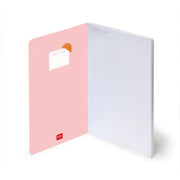Cahier Ligné A5 à Couverture Rigide Illustrée - Croissant