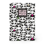 Cahier Ligné A5 à Couverture Rigide Illustré - Panda