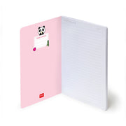 Cahier Ligné A5 à Couverture Rigide Illustrée - Panda