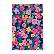 Cahier Page Blanche A5 à Couverture Rigide Illustré - Fleurs