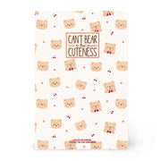 Cahier Page Blanche A5 à Couverture Rigide Illustré - Teddy Bear