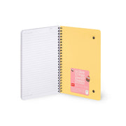 Cahier Ligné A5 à Couverture Rigide Illustrée - Sushi Cat - Bloc-mémo - Avec Spirale