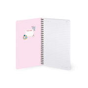 Cahier Ligné A5 à Couverture Rigide Illustrée - Kitty - Bloc-mémo - Avec Spirale