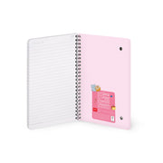 Cahier Ligné A5 à Couverture Rigide Illustrée - Kitty - Bloc-mémo - Avec Spirale