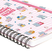 Cahier Ligné A5 à Couverture Rigide Illustrée - Kitty - Bloc-mémo - Avec Spirale