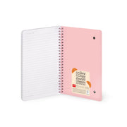 Cahier Ligné A5 à Couverture Rigide Illustrée - Croissant - Bloc-mémo - Avec Spirale