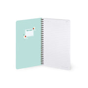 Cahier Ligné A5 à Couverture Rigide Illustrée - Ladybug - Bloc-mémo - Avec Spirale