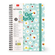 Cahier Ligné A5 à Couverture Rigide Illustrée - Ladybug - Bloc-mémo - Avec Spirale