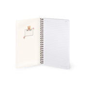 Cahier Ligné A5 à Couverture Rigide Illustrée - Teddy Bear - Bloc-mémo - Avec Spirale