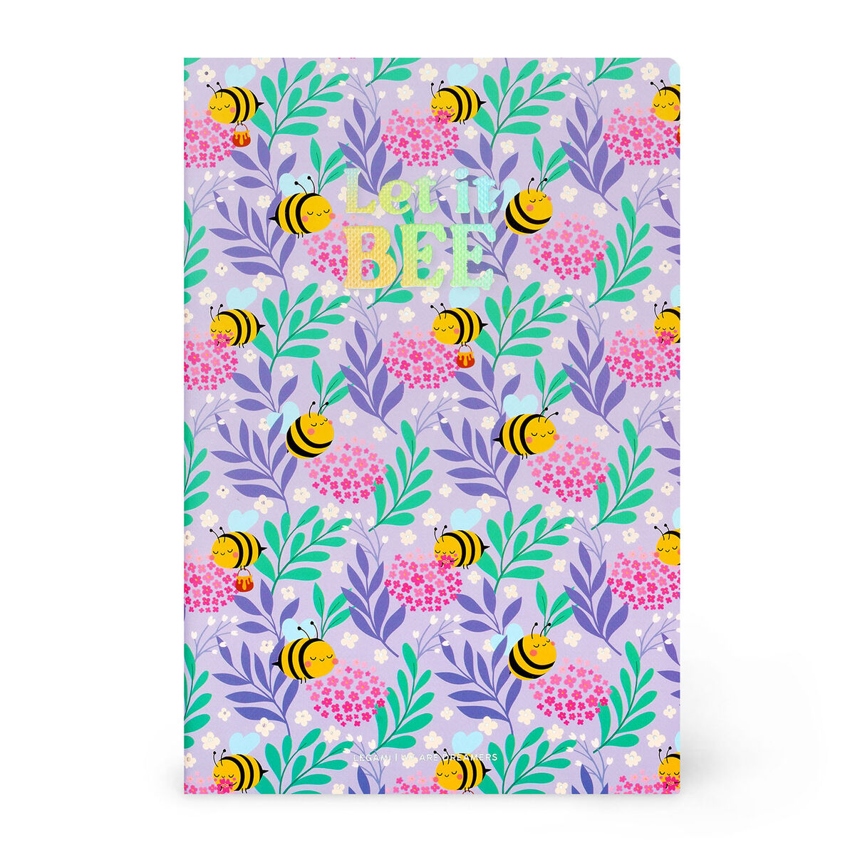 Cahier Ligné A6 à Couverture Rigide Illustrée - Bee