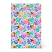 Cahier Ligné A6 à Couverture Rigide Illustrée - Bee