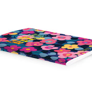 Cahier Ligné A6 à Couverture Rigide Illustrée - Flowers
