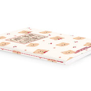 Cahier Ligné A6 à Couverture Rigide Illustrée - Teddy Bear