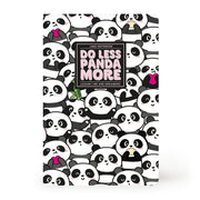 Cahier Ligné A6 à Couverture Rigide Illustrée - Panda