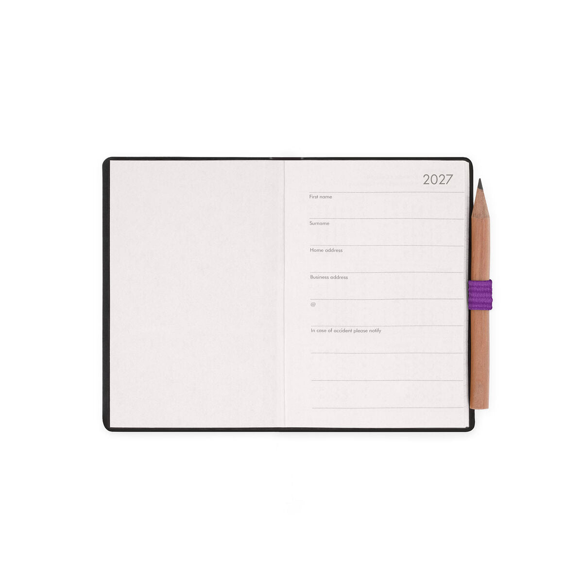 Agenda 12 Mois Bi-journalier Format Mini 2027 - Sunset Vibes
