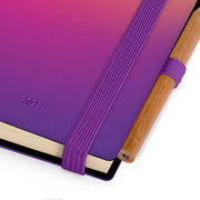 Agenda 12 Mois Bi-journalier Format Mini 2027 - Sunset Vibes