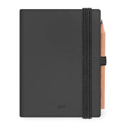Agenda 12 Mois Bi-journalier Format Mini 2027 - Costume noir