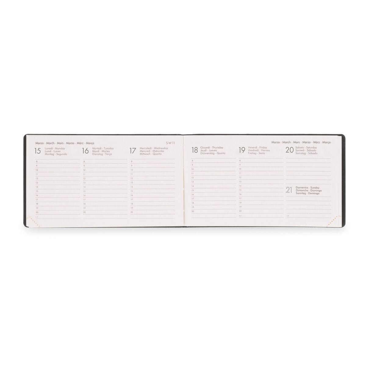 Agenda 13 Mois Semainier Format Album Small 2027 - Cosmic Lilac