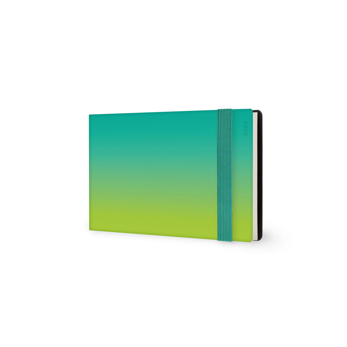 Agenda 13 Mois Semainier Format Album Small 2027 - Shades of Green