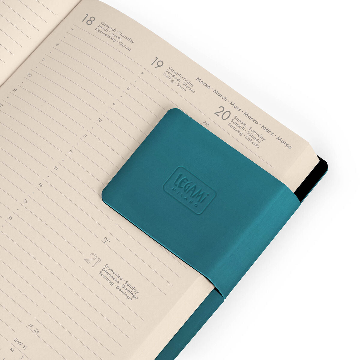 Agenda 12 Mois Semainier Medium 2027 - Deep Teal