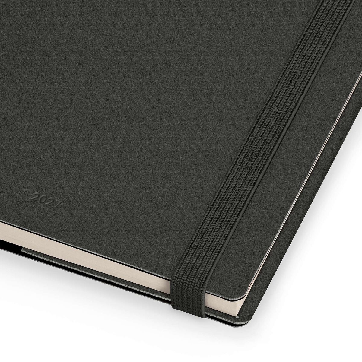 Agenda 12 Mois Semainier Medium avec Carnet 2027 - Black Suit