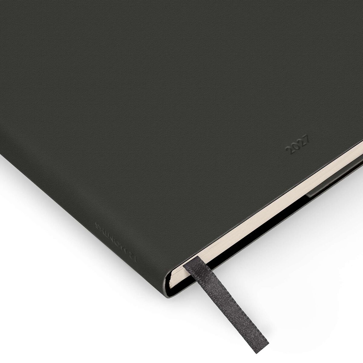 Agenda 12 Mois Semainier Medium avec Carnet 2027 - Black Suit