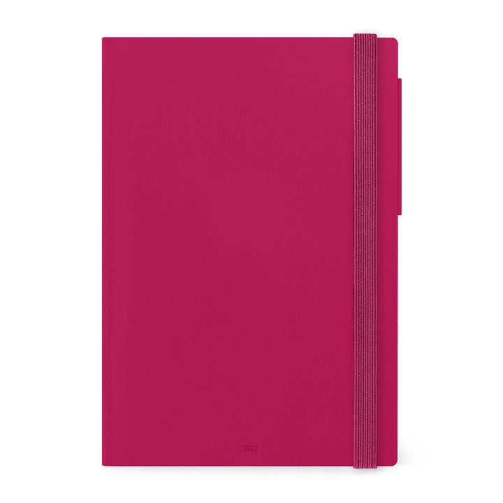 Agenda 12 Mois Semailier & Journalier Large 2027 - Framboise Jam
