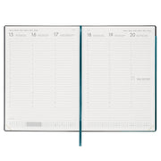 Agenda 12 Mois Semainier Format Maxi 2027 - Deep Teal