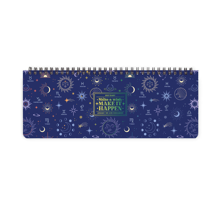 Agenda de Bureau 12 Mois Desk Planner 2027 - Célestial
