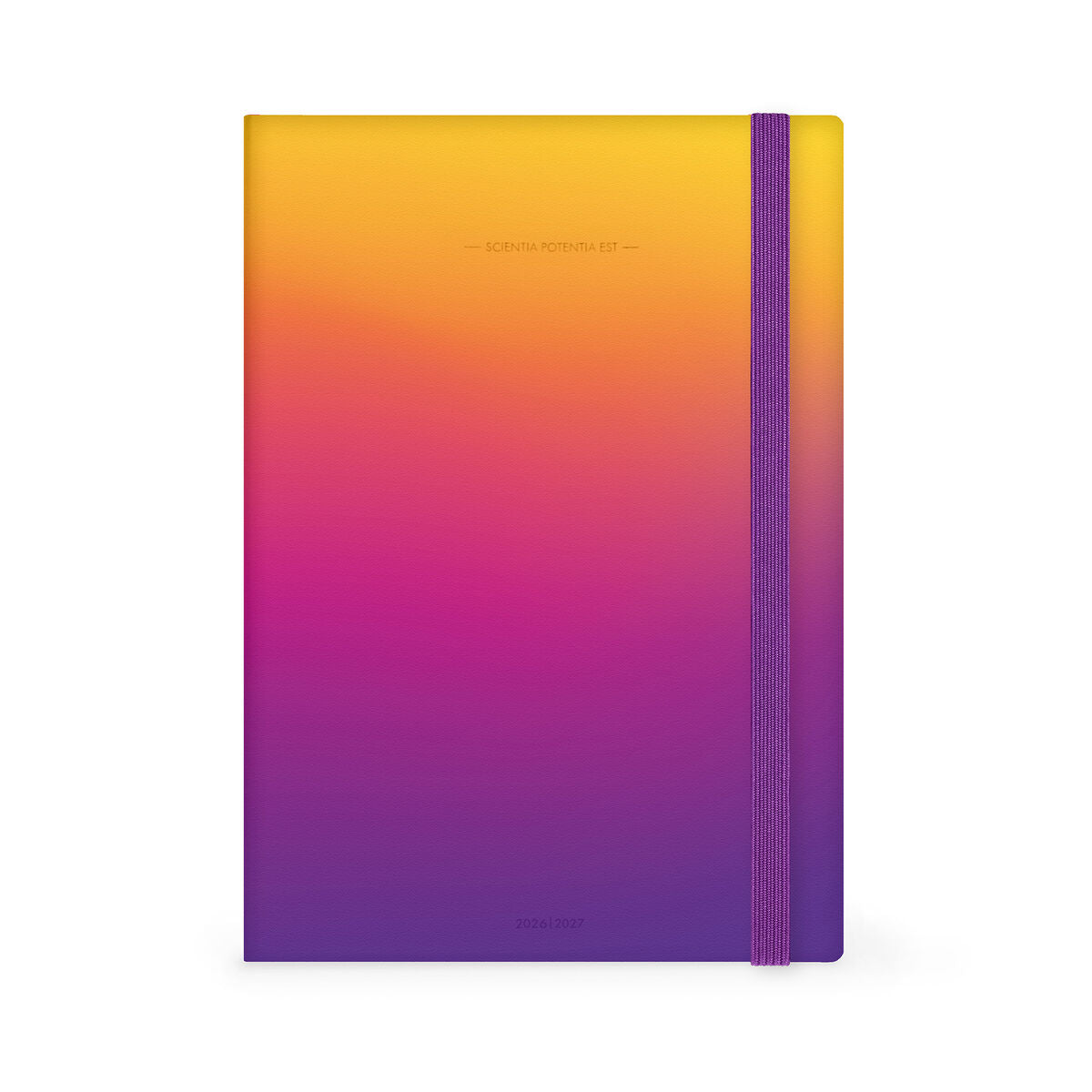 Agenda de l'Enseignant 2026/2027 Semainier 13 Mois - Coucher de soleil