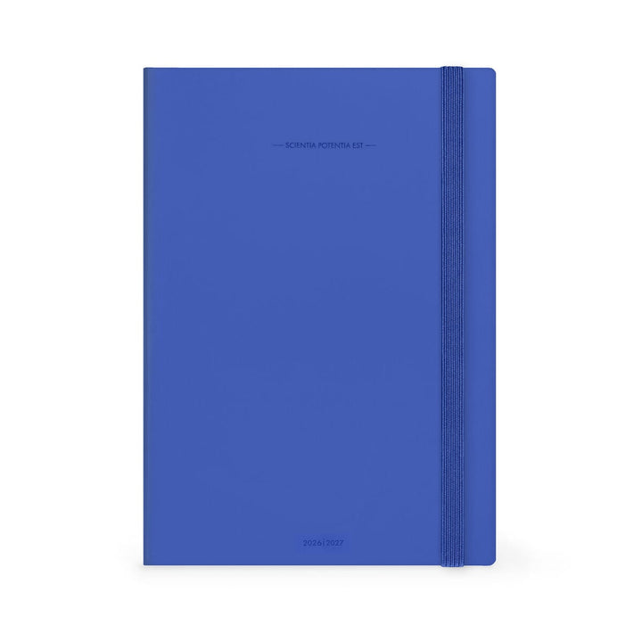 Agenda de l'Enseignant 2026/2027 Semainier 13 Mois - Bleu éclectique