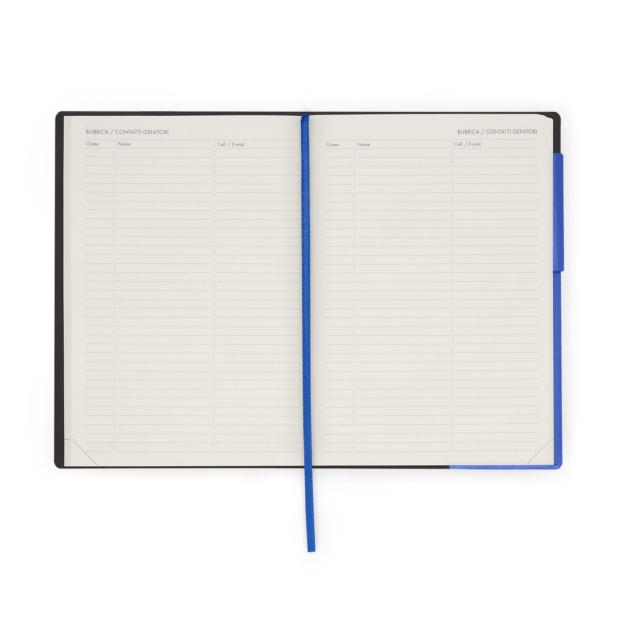 Agenda de l'Enseignant 2026/2027 Semainier 13 Mois - Eclectic Blue