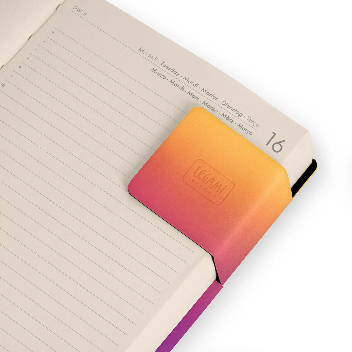 Agenda 2026/2027 Journalier 16 Mois - Sunset Vibes - Small
