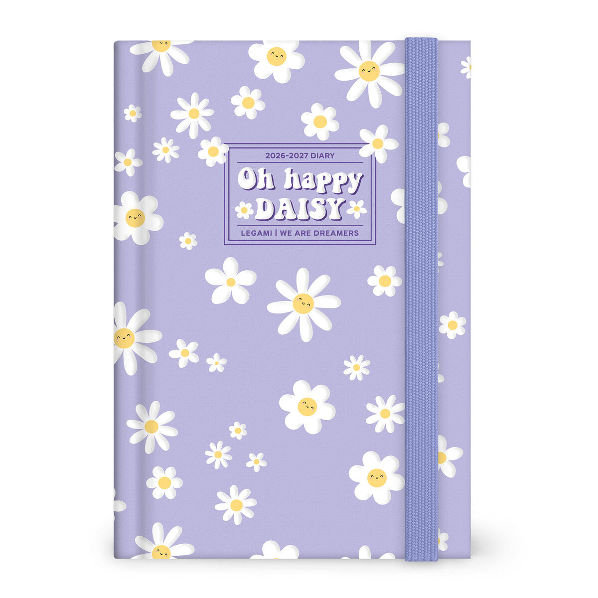 Ordre du jour 2026/2027 Journalier Photographique 16 Mois - Daisy - Medium