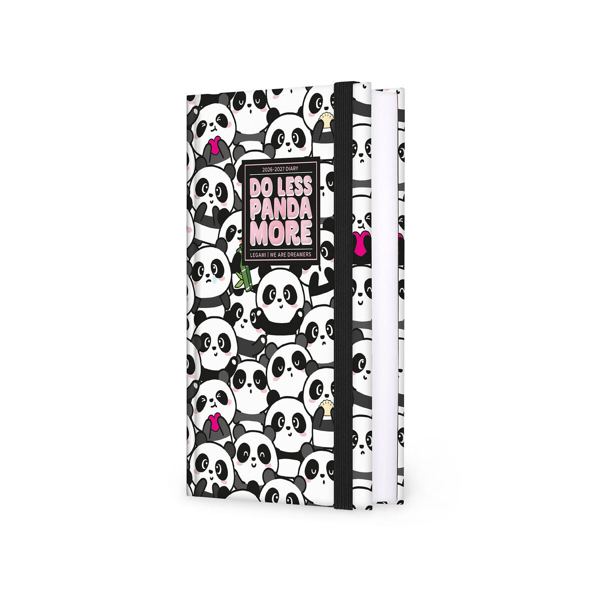 Agenda 2026/2027 Journalier Photographique 16 Mois - Panda - Medium
