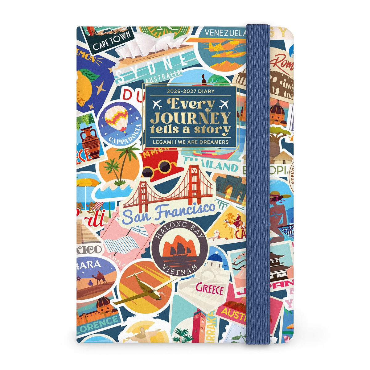 Agenda 2026/2027 Semainier Photographique 16 Mois - Stickers Voyage - Petite Section Avec Pour Notes