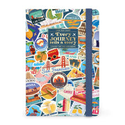 Agenda 2026/2027 Semainier Photographique 16 Mois - Stickers Voyage - Moyen