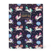 Cahier Ligné B5 à Couverture Rigide Illustré - Licorne
