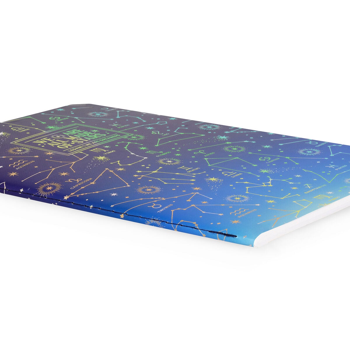 Cahier Ligné B5 à Couverture Rigide Illustrée - Stars